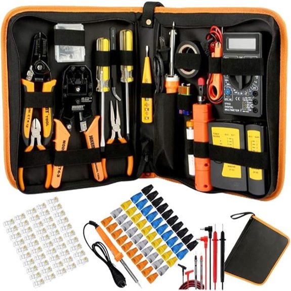 LEATBUY Ethernet Crimping & Network Tool Kit