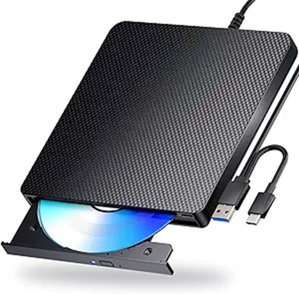 External Blu-ray Drive Burner for PC & Mac