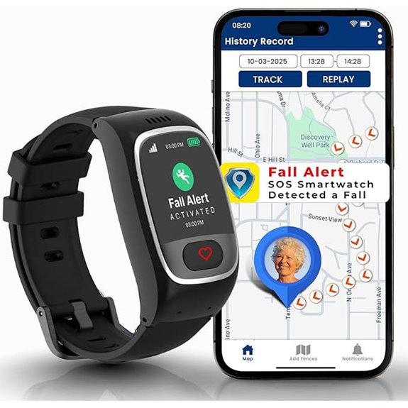 Seculife Fall Alert Device with GPS and Heart Monitor