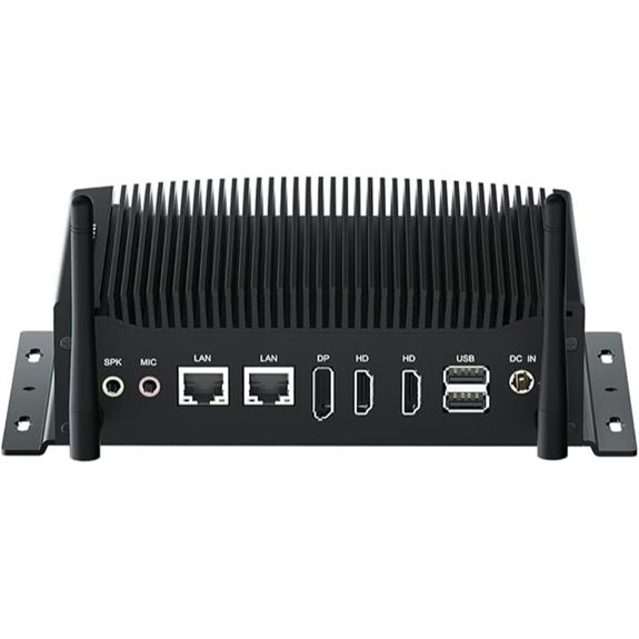 WEIDIAN Fanless Mini PC with Core i7-10810U