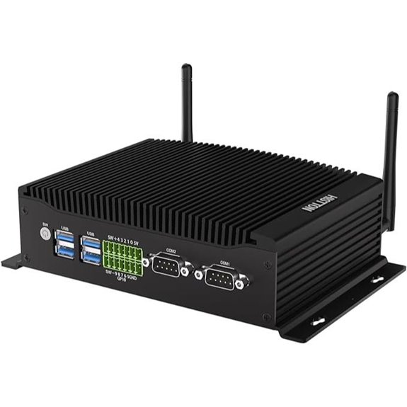 HISTTON Fanless Industrial Mini PC with Intel i7