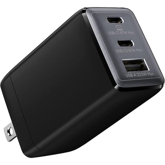 USB-C 67W GaN Fast Charger for Apple & Samsung