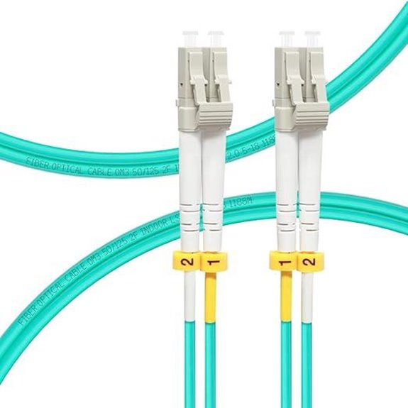 Flypro LC to LC OM3 Fiber Patch Cable 3ft