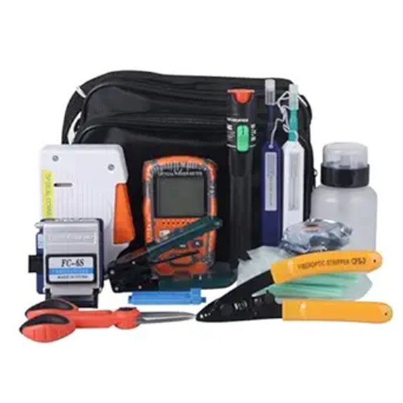 Fiber Optic Tester & Cleaning Kit Set