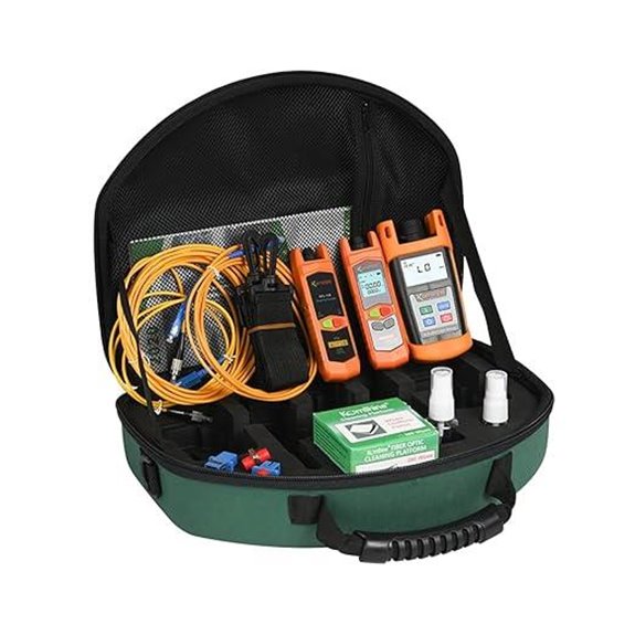 Fiber Optic FTTH Loss Tester Kit with Light Source