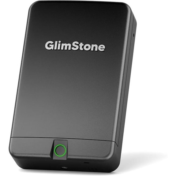 Biometric Pistol Safe Travel Case with Fingerprint