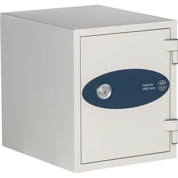 Datacare Fireproof Media Safe 0.26 cu ft Key Lock