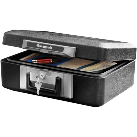 SentrySafe Fireproof Safe with Key Lock