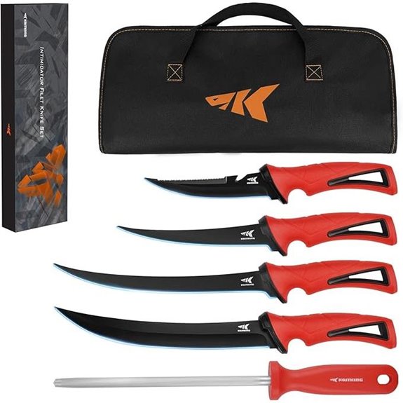 KastKing Intimidator Bait Knife & Filet Set