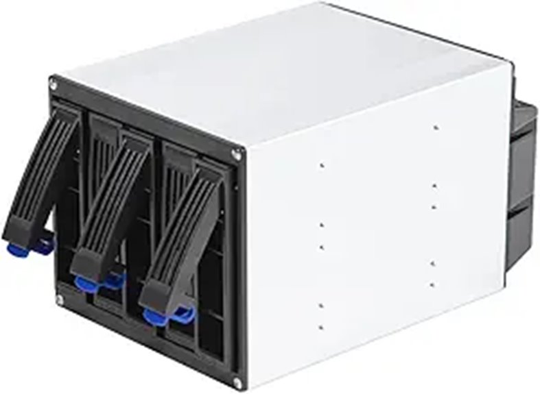 5-Bay Hot Swap Hard Disk Enclosure for SATA/SAS