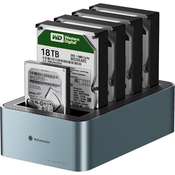 Yottamaster 5-Bay SATA Hard Drive Docking Station