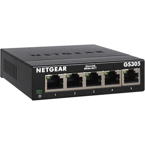 five port gigabit switch