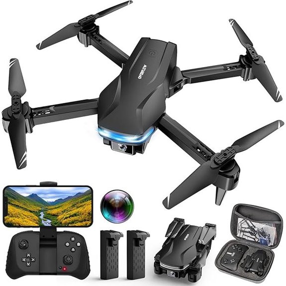 Foldable 1080P HD Camera Drone with Carry Case