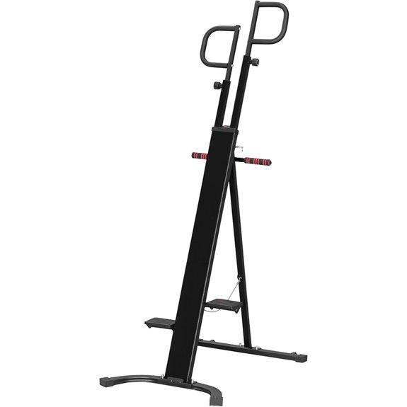 Soozier Folding Vertical Climber with LCD Monitor
