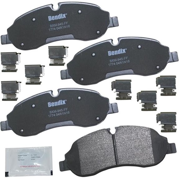 Bendix Priority1 CFM1774 Front Brake Pads for Ford Transit