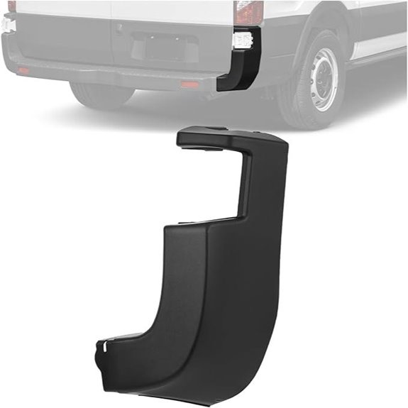HECASA Rear Bumper End Cap for Ford Transit