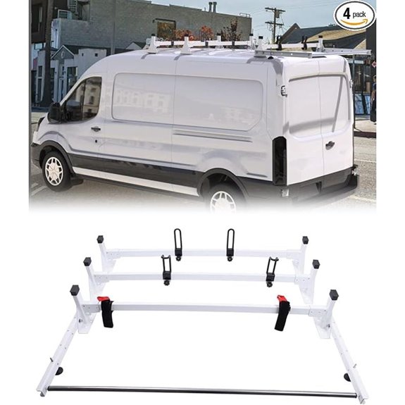 Cargo Van Roof Ladder Rack for Ford Transit 2015-25
