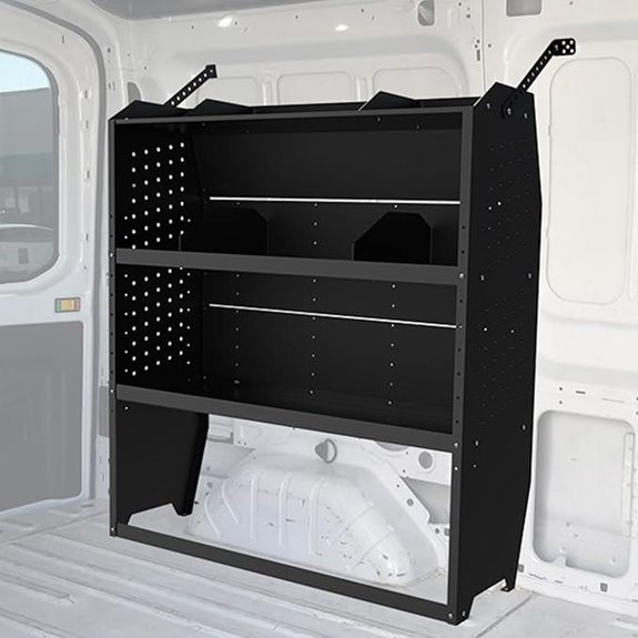 Van Shelves for Ford Transit and Cargo Vans