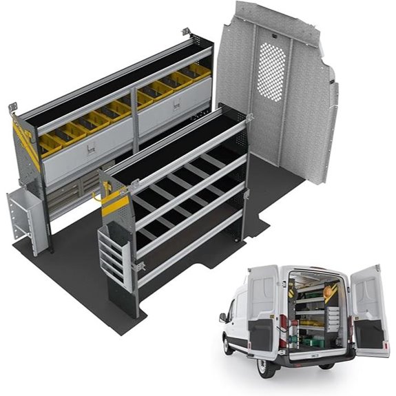 Ranger Van Shelving Package for Ford Transit High Roof