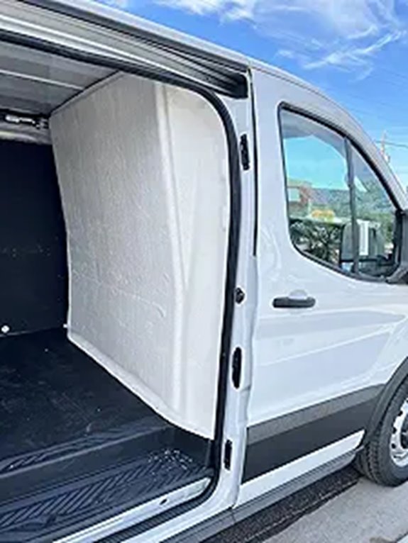Impact-Resistant Fiberglass Partition for Ford Transit Van