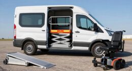 ford transit mobility lifts