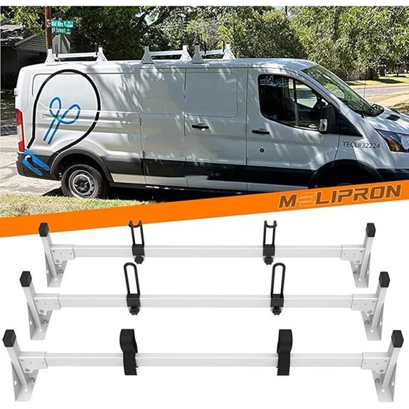 Cargo Van Roof Ladder Rack for Ford Transit 150-350