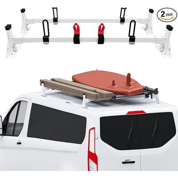 Heavy Duty Ladder Roof Rack for Ford Transit Vans