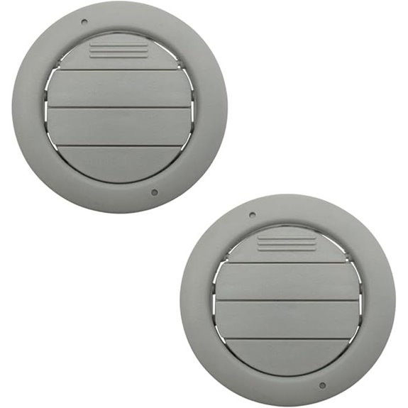2PCS Gray Roof Air Vents for Ford Transit 2015-2025
