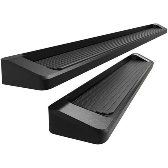 APS Black Running Boards for Ford Transit Vans