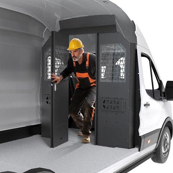 MELIPRON Van Partition for Ford Transit (High Roof)