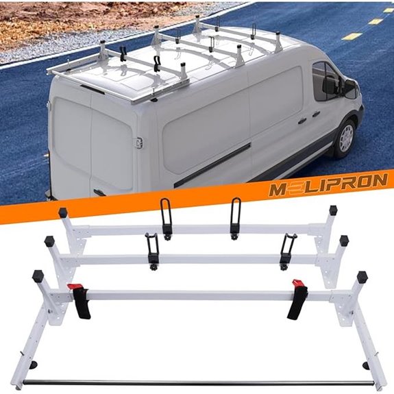 MELIPRON Van Ladder Roof Rack for Ford Transit