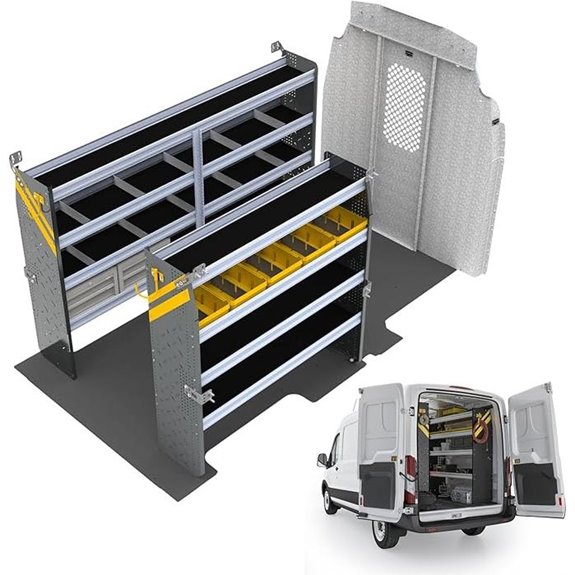 Ranger Service Van Shelving for Ford Transit High Roof