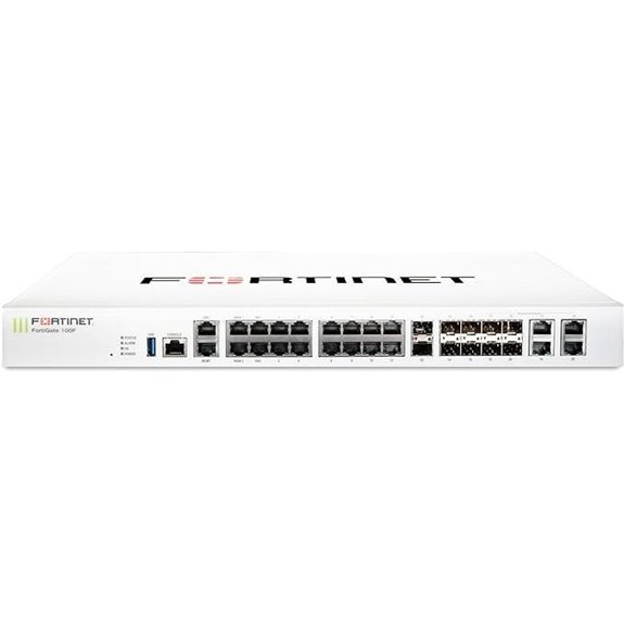FortiGate-100F Firewall Appliance with 22 Ethernet Ports