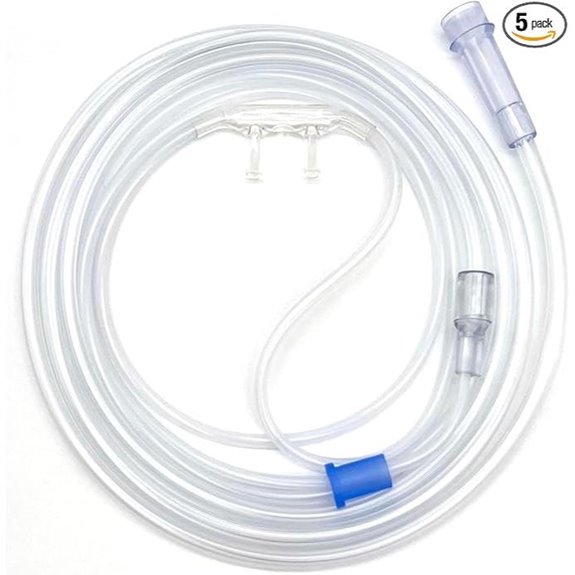 ResOne 4ft Oxygen Nasal Cannula 5-Pack