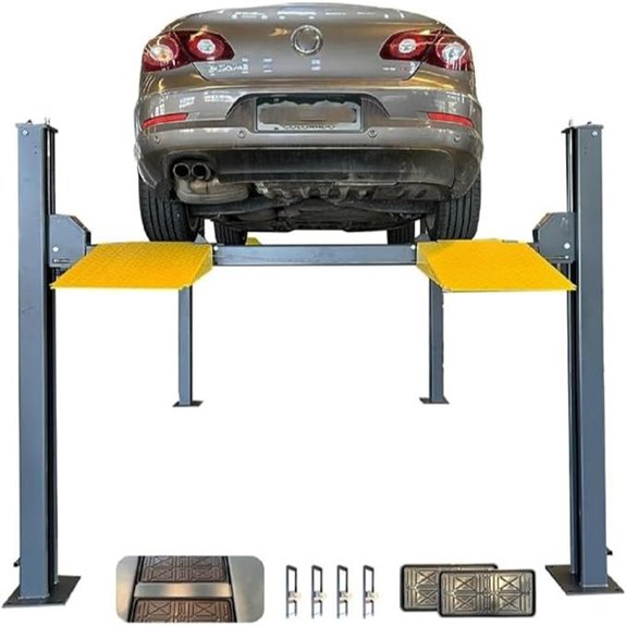 KT-4H850 Four Post Lift for Cars and Trucks