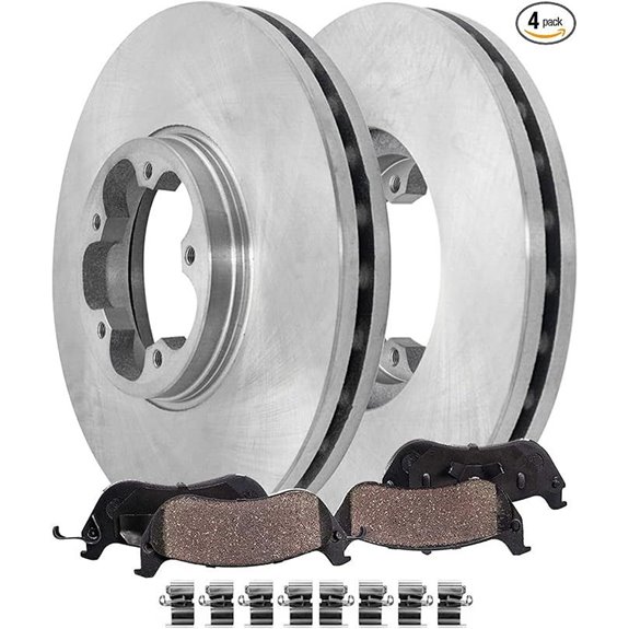 Detroit Axle Front Brake Kit for Ford Transit