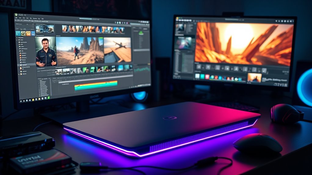 gaming laptop video editing factors