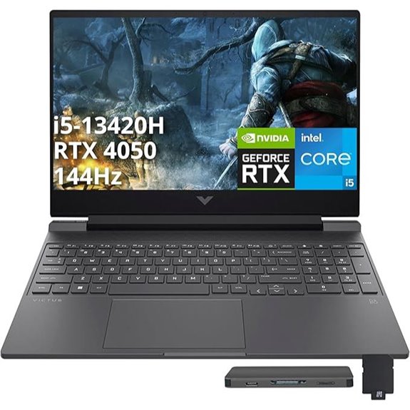HP Victus 15.6 Gaming Laptop with RTX 4050