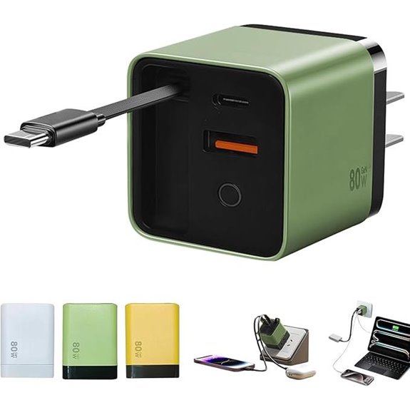 HATALKIN 3-in-1 GaN Charger for Phones & Tablets