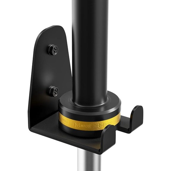 Olympic Barbell Wall Mount Rack for Garage Gym