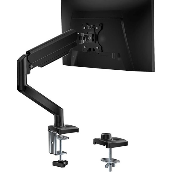 WALI Gas Spring Monitor Mount for 17-34 inch Screens