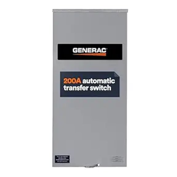 Generac 200 Amp Transfer Switch for Indoor/Outdoor Use