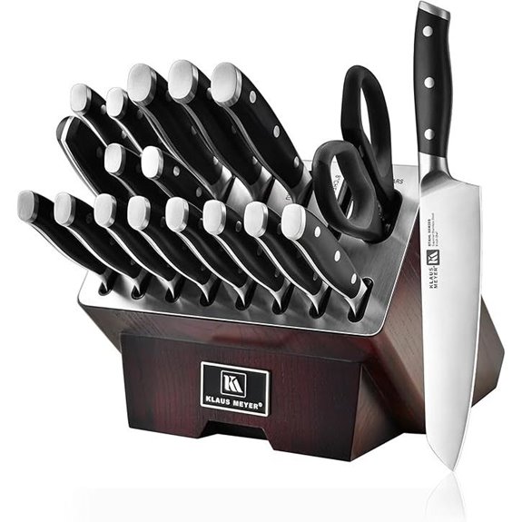 Klaus Meyer Stahl 19-Piece German Steel Knife Set