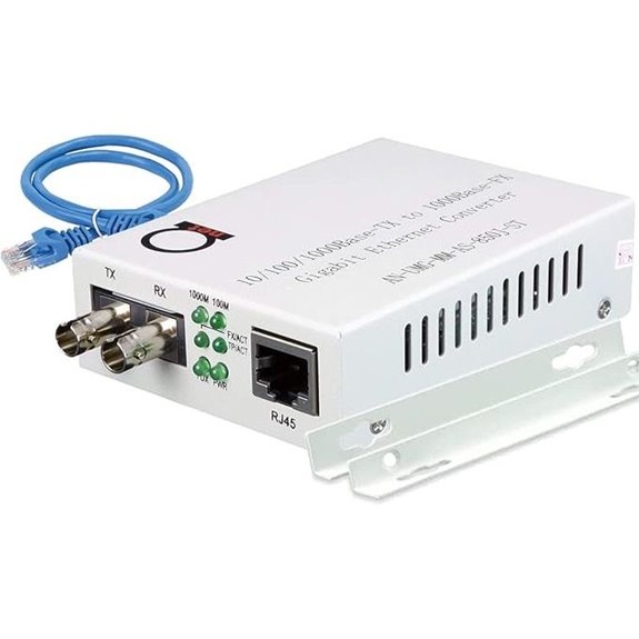Multimode ST Gigabit Fiber Media Converter