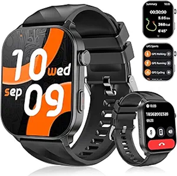 Smart Watch with GPS Heart Rate 110+ Sports