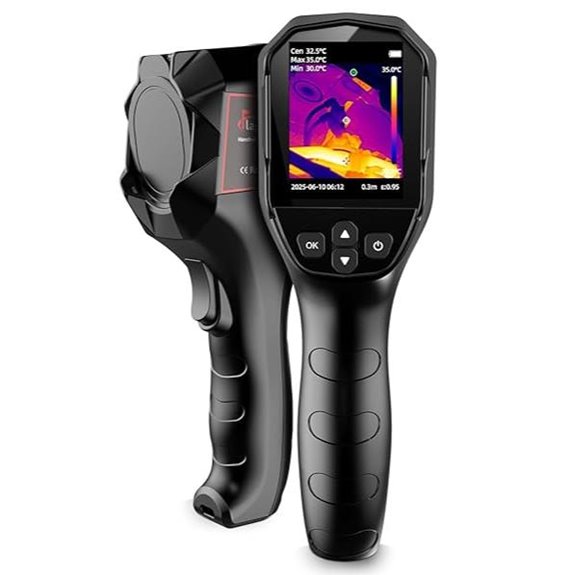 Thermal Camera 240x240 IR Temperature Alarm Handheld