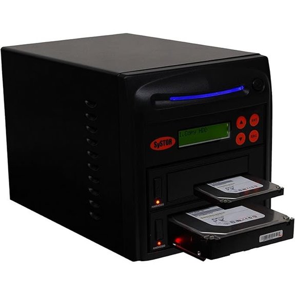 Systor 1:1 HDD/SSD Duplicator with Sanitizer