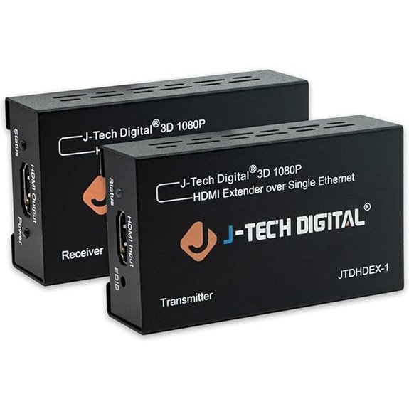 J-Tech HDMI Extender over Cat5e/6 1080P