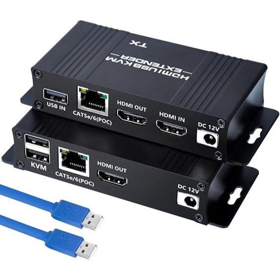 HDMI KVM USB Extender over Cat6/7