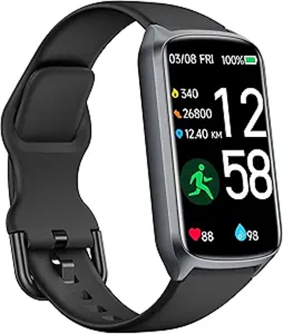 Health & Fitness Tracker with Heart Rate & Sleep